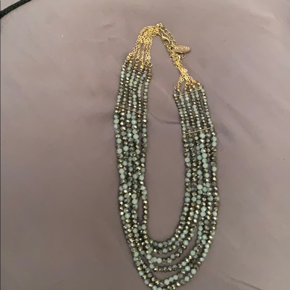 Statement necklace, couture fashion
